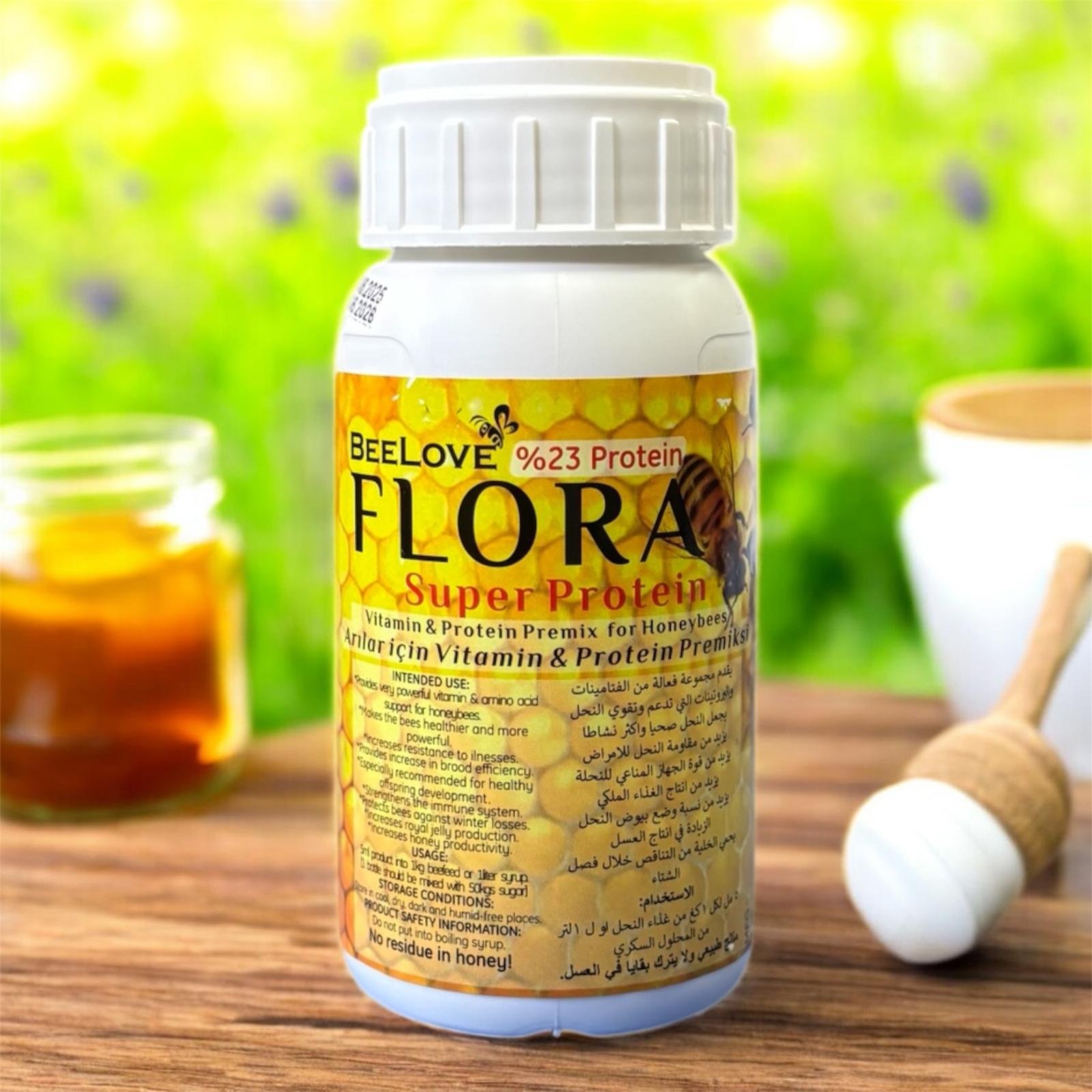 Beelove Flora Süper Protein Sıvı Premiks 250 ml