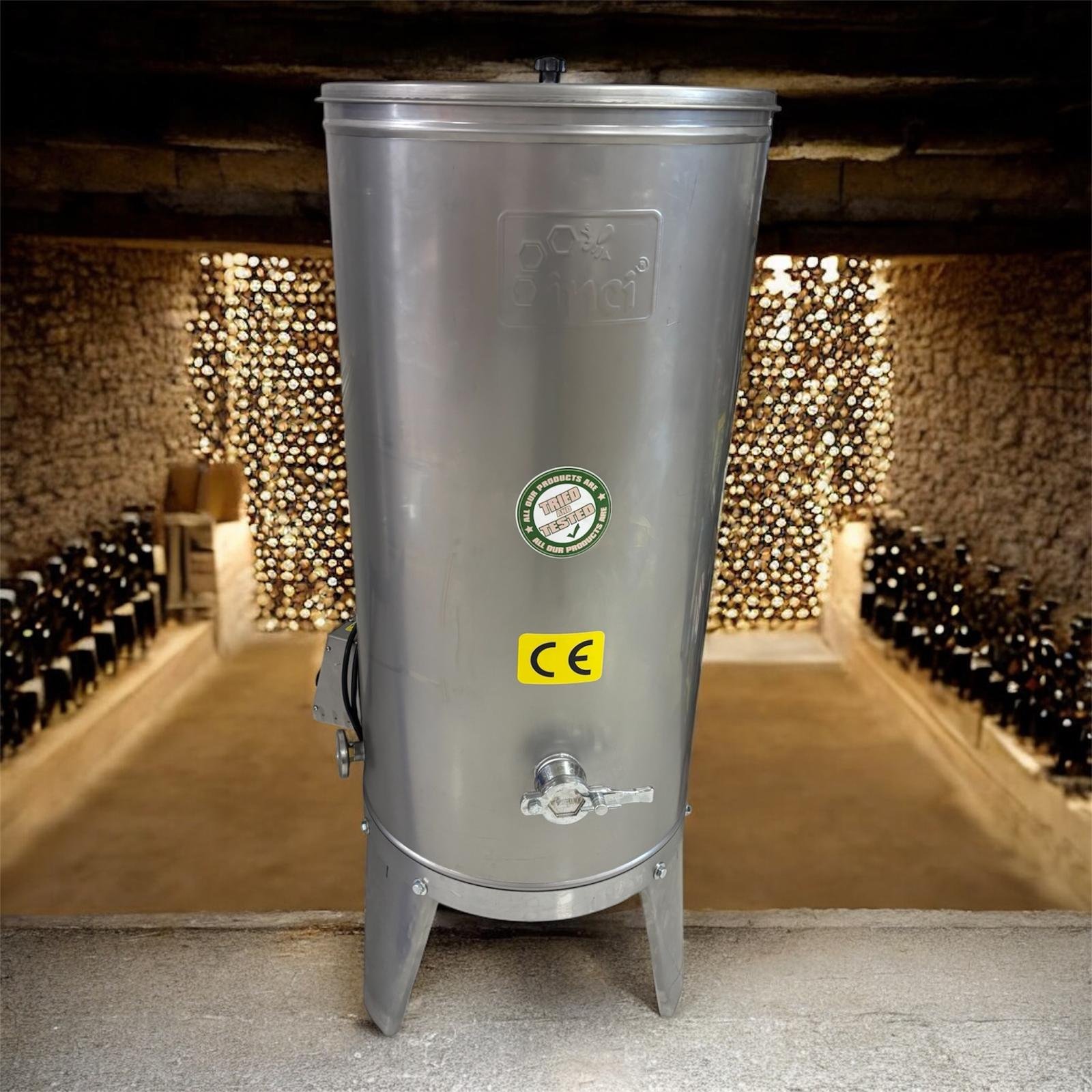 100 kg Krom 304 Isıtma ve Dinlendirme Kazanı