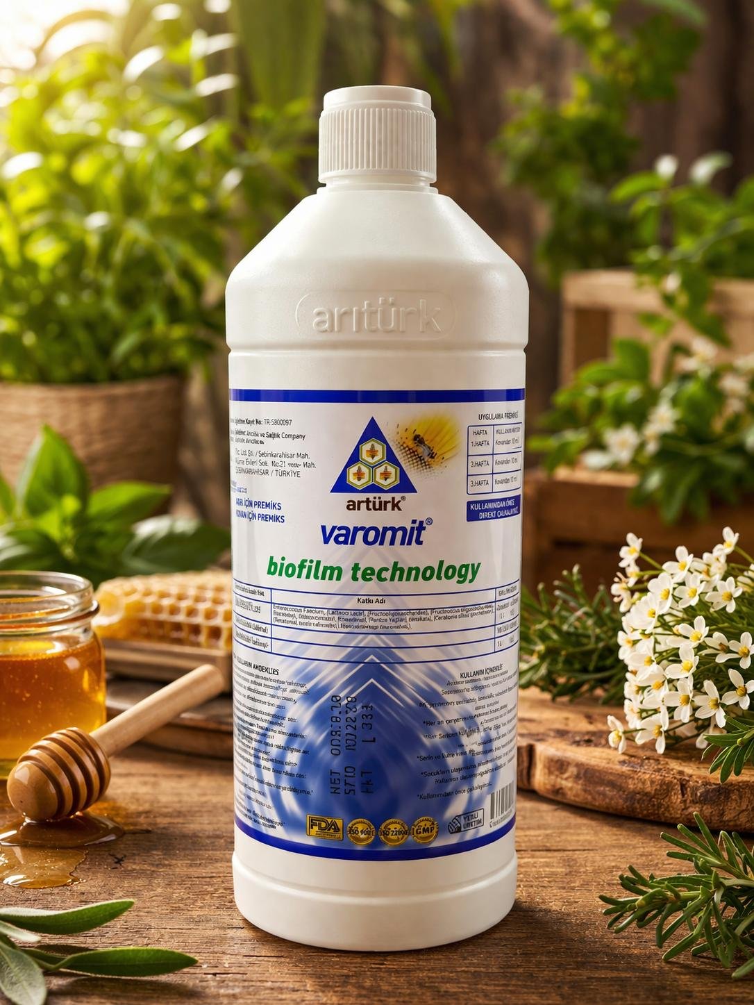 ARITÜRK VAROMİT 1 LT PÜSKÜRTME TETİKLİ